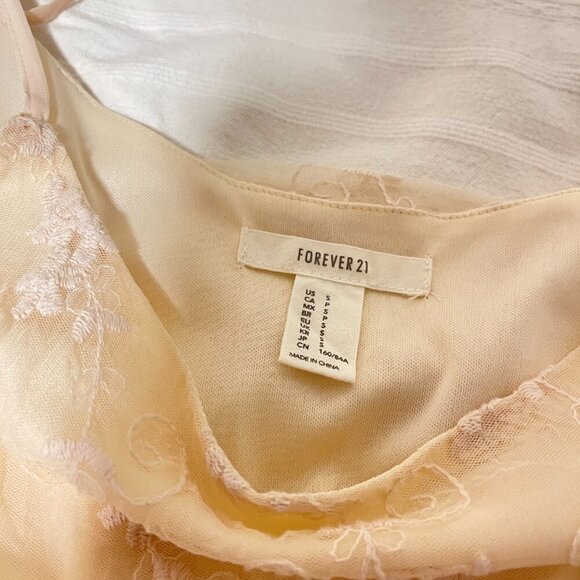 Forever 21 Great Gatsby Cream Dress - S - Picture 2 of 10